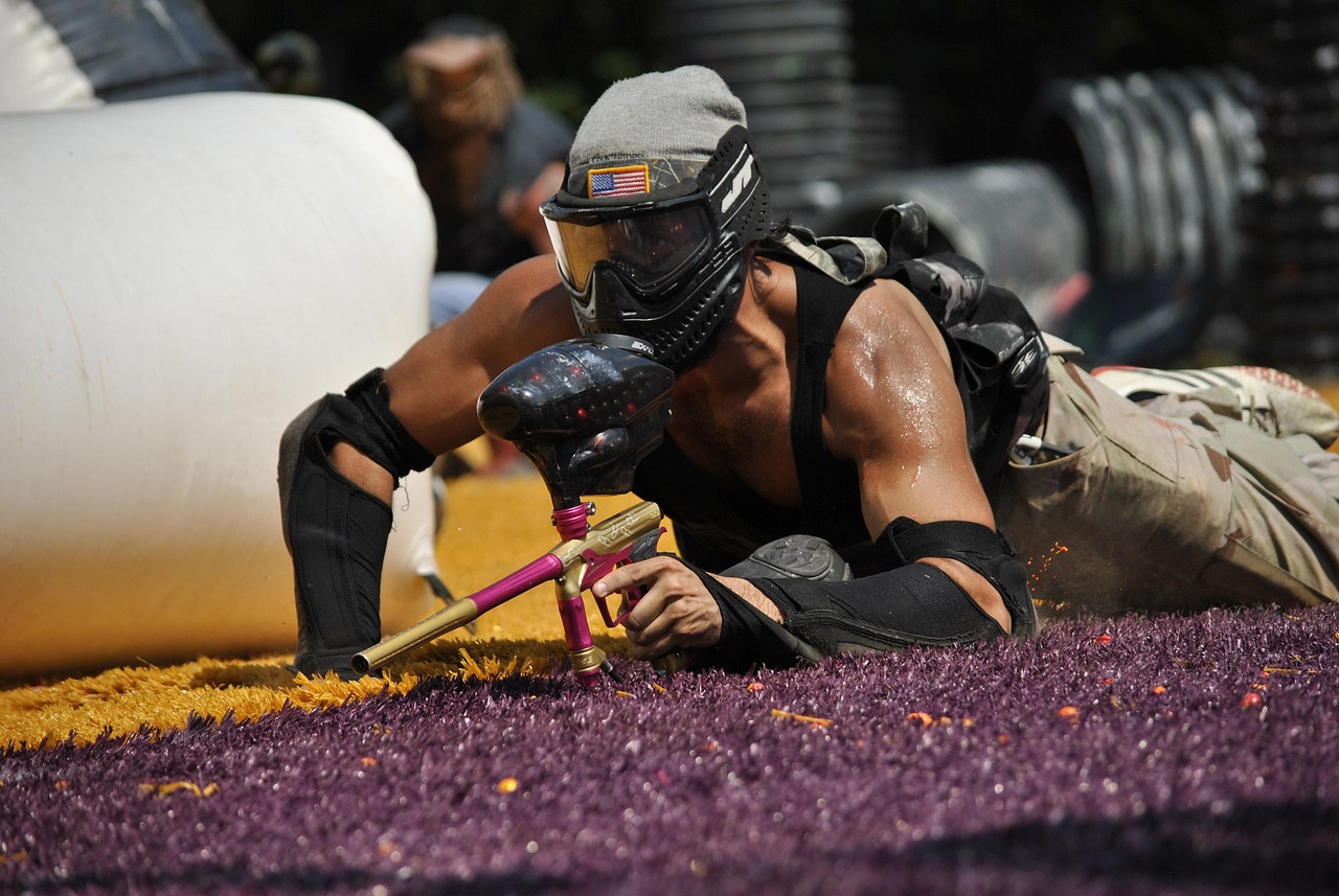 Paintball naturligt i teambuilding